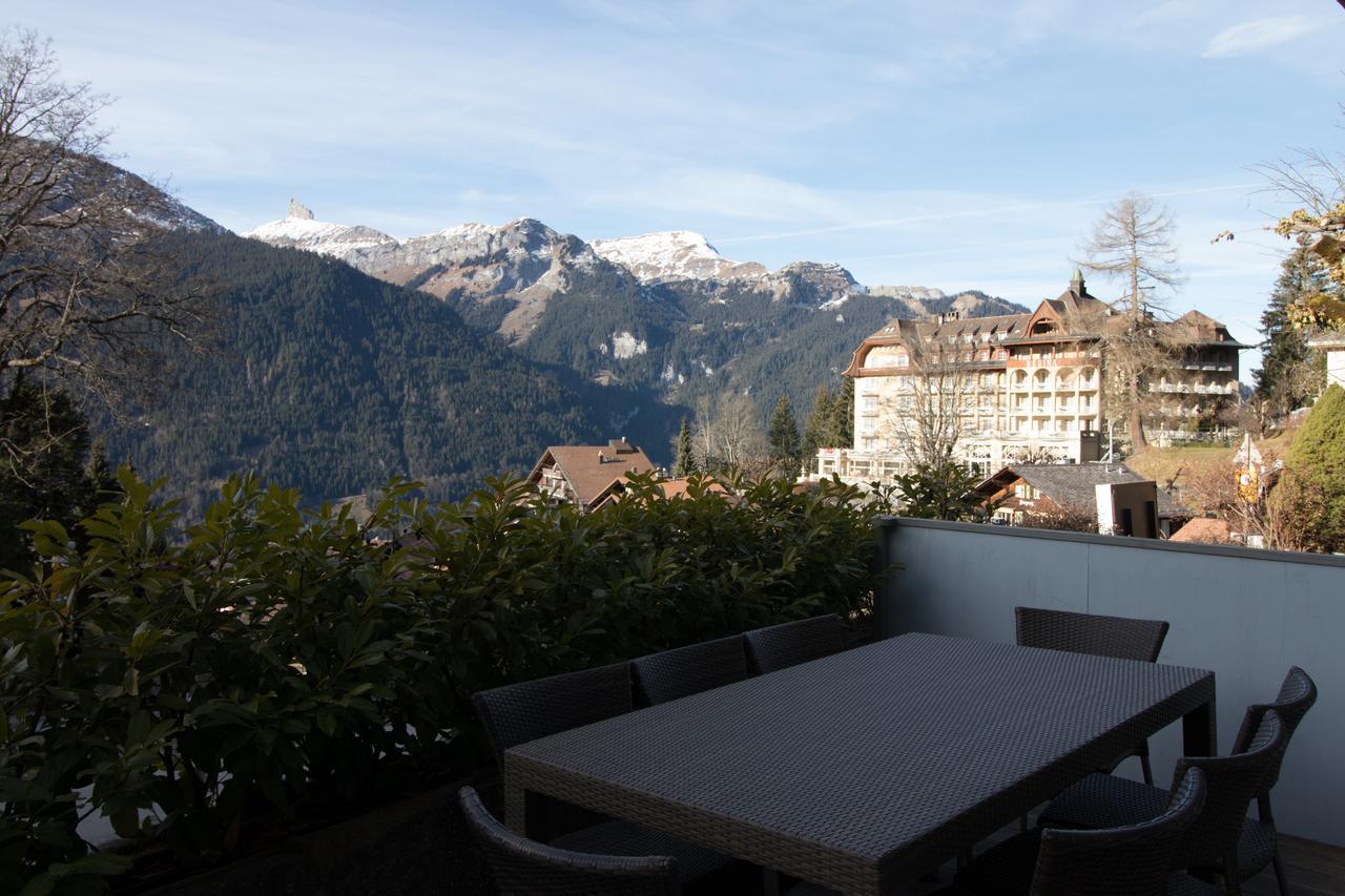 Hirschen Residence 2 Wengen Eksteriør bilde